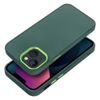 Obal / kryt na Apple iPhone 13 MINI zelený - FRAME