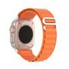 Řemínek na Apple Watch 42/44/45/49mm oranžový - DUX DUCIS GS
