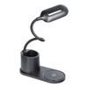 Stolní led lampa s bezdrátovou nabíječkou 10W CFTD03 černá