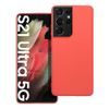 Obal / kryt pre Samsung Galaxy S21 Ultra ružový - Forcell SILICONE LITE