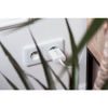 Nabíjačka so zásuvkou USB C 3A 20W, rýchle nabíjanie + Lightning kábel biela - Forcell