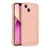 Obal / kryt na Apple iPhone 13 růžový - Forcell Card