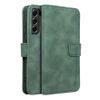 Puzdro / obal na Samsung Galaxy S21 FE zelený - kniha TENDER
