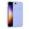 Obal / kryt pre Apple iPhone 7 / 8 / SE 2020 / SE 2022 fialové - Forcell Card Case