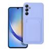 Obal / kryt na Samsung Galaxy A34 5G fialový - CARD Case
