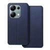 Pouzdro / obal na Xiaomi Redmi Note 13 Pro 4G modré - knížkové Dual Pocket Case