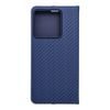 Pouzdro / obal na Xiaomi 13T PRO modré - knížkové Luna Book Carbon