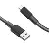 Kabel micro USB 1m, černý - HOCO