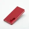 Pouzdro / obal na Xiaomi Redmi Note 15 Pro Plus 5G červené - knížkové LUNA Book Carbon