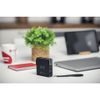 Multifunkčná 20W cestovná nabíjačka 5v1 s káblom micro USB/USB-C/Blesk, 10 000 mAh Power Bank, 15W bezdrôtové nabíjanie