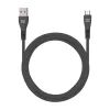 Nabíjecí kabel USB A / Micro USB 2A 12W černý 1m - Bluestar