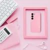 Obal / kryt na Samsung Galaxy A17 růžový - Clear Case 2 mm