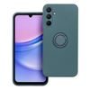 Obal / kryt na Samsung Galaxy A15 5G zelený - Silicone Ring