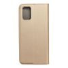Puzdro / obal pre Samsung Galaxy A02S zlaté - kniha Smart