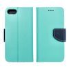 Pouzdro / obal na Apple iPhone 6 / 6 S tyrkysové - knížkové Fancy Book
