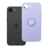 Obal / kryt na Apple iPhone 16e (SE 4 2025) / 17e fialový - Silicone Ring