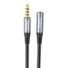 Kabel 3.5mm audio prodlužovací 2m černý - HOCO