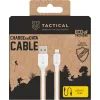 Nabíjecí kabel USB-A / Lightning 0,3m pletený bílý - Tactical Stitch Thread