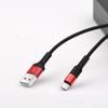Kabel USB / USB-C 1m černo-červený - HOCO