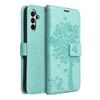 Pouzdro / Obal na Samsung Galaxy A13 4G zelený - knížkový Forcell MEZZO