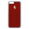 Obal / kryt na Apple iPhone 6 / 6s červený - Ferrari