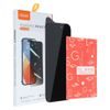 Privátní tvrzené / ochranné sklo Apple iPhone 15 Pro černé - 6D Pro Privacy Veason