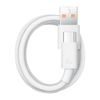 Datový a nabíjecí kabel USB C (max 66W) bílý Huawei SuperCharge