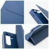 Pouzdro / obal na Xiaomi Redmi Note 10 / 10S modré - knížkové Forcell LUNA Carbon