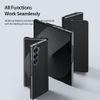 Obal / kryt na Samsung Z Fold6 5G čierny - kniha Dux Ducis