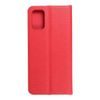 Puzdro / obal pre Samsung Galaxy A03s červený - kniha Forcell Luna Book Gold