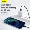 Kabel USB-C Apple Lightning 20W / 2m / černý - BASEUS