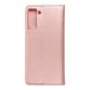 Pouzdro / obal na Samsung Galaxy S21 Plus růžové - knížkové Magnet Book