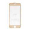 Tvrdené / ochranné sklo Apple iPhone 7 / 8 zlaté - MG 5D Full Glue Full Glue