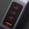Cestovní nabíječka Forcell F-Energy se zásuvkami 3x USB C a USB A - 100W s funkcí PD a Quick Charge 4.0