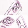 Obal / kryt na Apple iPhone 14 Plus rose gold - Electro Mag Cover MagSafe