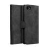 Puzdro / obal pre Apple iPhone 7 / 8 / SE 2020 čierne - kniha Forcell TENDER