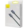 Nabíjecí / datový kabel USB-C - Lightning 20W 1,2m černý - Baseus CAJY000201 Crystal Shine Series