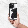 Obal / kryt na Apple iPhone 16 černý - Teddy Bear