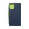 Puzdro/ obal pre Apple iPhone 11 Pro blue / lime - kniha Fancy Book