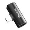 Adapter pro Apple Lightning 2x Apple Lighning Black BASEUS