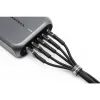 Kabel USB C / USB C QC4.0 PD 5A 240W 2 m černý -Forcell F-Energy