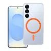 Obal / kryt na Samsung Galaxy S25 oranžový MagSafe