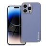 Obal / kryt na Apple iPhone 14 PRO MAX modrý - Forcell LEATHER