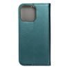 Puzdro / obal na Apple iPhone 15 Pro Max zelené - kniha SMART MAGNETO