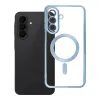 Obal / kryt na Samsung Galaxy A27 modrý - Electro Mag Cover