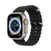 Řemínek na Apple Watch 38/40/41mm černý - DUX DUCIS Ocean Wave