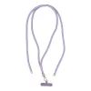 Přívěsek SWING na telefon s nastavitelnou délkou / délka šňůrky 165cm (max 82,5cm ve smyčce) / na rameno nebo krk - fialový