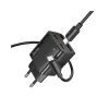 Nabíječka 2x USB-C 2x USB-A 30W s kabelem USB-C/USB-C černá - HOCO