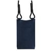 Taštička přes rameno s kapsou FIXED Verona s černou šňůrkou pro mobilní telefony do 7", tmavě modrá