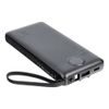 Powerbanka C10 10 000mAh (Micro + Typ C + Lightning) černá - VEGER